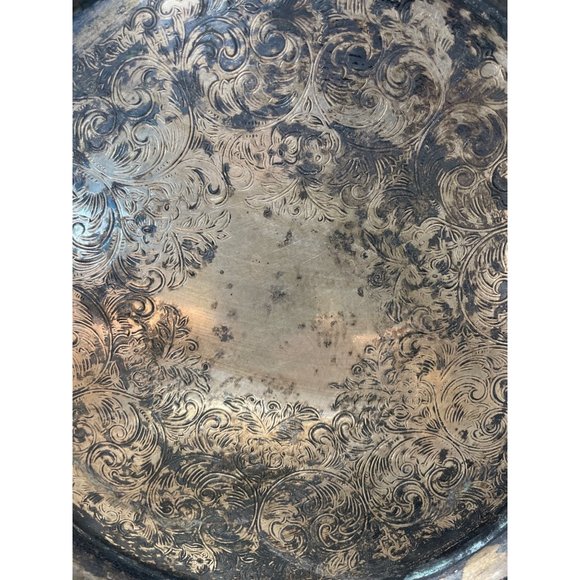ONEIDA Silversmith 12.5” Tray Plate Serving Piece Silverplate Vintage - Picture 4 of 7